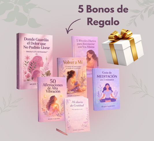 Donde Guardás el Dolor que no pudiste LLorar + Bonos de Regalo